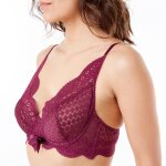 Soutien - gorge corbeille bordeaux valentine pomm'poire - bordeaux Soutien - gorge corbeille bordeaux valentine pomm'poire - bordeaux