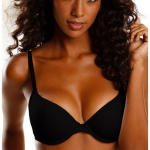Soutien - gorge corbeille push - up  armatures microfibre lascana - noir