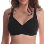 Soutien - gorge en coton sans armatures noir joldion