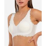 Soutien - gorge dentelle sans armature blanc