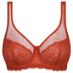 Soutien - gorge emboitant rouge orang