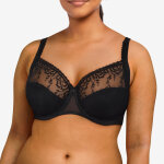 Soutien - gorge emboitant armatures chantelle noir - every curve Soutien - gorge emboitant armatures chantelle noir - every curve