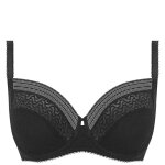Soutien - gorge embotant armatures noir semi transparent aphrodite