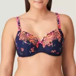 Soutien - gorge embotant - bleu