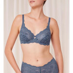 Soutien gorge emboitant bleu lavande