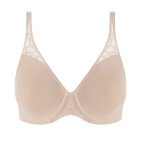 Soutien - gorge emboitant invisible armatures nude