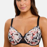 Soutien - gorge emboitant rosa fantasie - noir