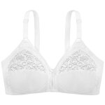 Soutien - gorge embo�tant sans armatures blanc en coton