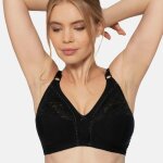 Soutien - gorge embo�tant sans armatures noir en coton