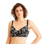 Soutien - gorge grand maintien ivoire / noir elena