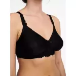 Soutien - gorge grand maintien sans armatures noir Soutien - gorge grand maintien sans armatures noir