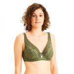 Soutien - gorge grand maintien vert pamoison