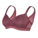 Soutien - gorge de grossesse et d'allaitement sans armatures - violet cache c?ur lingerie