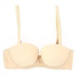 Soutien - gorge moul bretelles amovibles chair