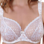 Soutien - gorge plongeant à armatures blanc fearne Soutien - gorge plongeant à armatures blanc fearne
