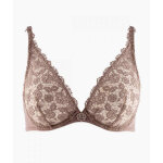 Soutien - gorge plongeant armatures violet