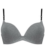 Soutien - gorge push - up sans armatures gris