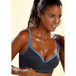 Soutien - gorge push - up de sport en maille h. i. s - gris