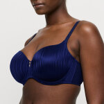 Soutien gorge rembourr saphir bleu - forme coeur