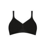 Soutien - gorge sans armatures - noir modern soft + cotton n en coton