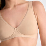 Soutien - gorge sans armatures nude en coton