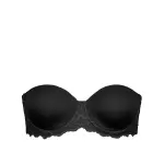 Soutien - gorge sans bretelles noir en spacer 3d Soutien - gorge sans bretelles noir en spacer 3d