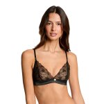 Soutien - gorge souple noir amandine