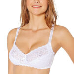 Soutien - gorge souple sans armatures blanc elena pomm'poire - blanc