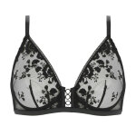 Soutien - gorge triangle armatures cachées noir Soutien - gorge triangle armatures cachées noir