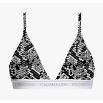 Soutien - gorge triangle sans armatures - noir calvin klein europe underwear en coton