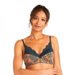 Soutien - gorge triangle sans armatures pomm poire marron