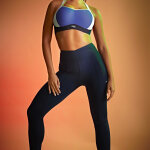 Sports leggings - marine