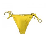 String de bain nouettes - jaune calvin klein europe underwear