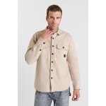 Surchemise beige dane en coton Surchemise beige dane en coton