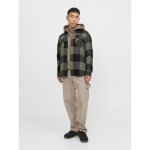 Surchemise homme vert en coton lou Surchemise homme vert en coton lou