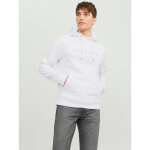 Sweat à capuche relaxed fit manches courtes blanc en coton Sweat à capuche relaxed fit manches courtes blanc en coton