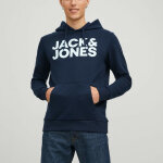 Sweat à capuche standard fit manches longues bleu marine tony Sweat à capuche standard fit manches longues bleu marine tony