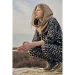 Sweat  capuche teide leopard marron lna