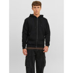 Sweat à capuche zippé relaxed fit manches longues noir sean Sweat à capuche zippé relaxed fit manches longues noir sean