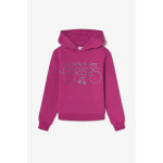 Sweat fille, celiagi framboise rose en coton Sweat fille, celiagi framboise rose en coton