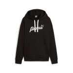 Sweat femme noir ess + blossom en coton