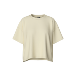 Sweat manches courtes loose fit chilli gris en coton gail