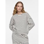 Sweat - shirt blanc en coton