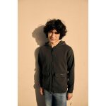 Sweat - shirt capuche garon batibo gris ian en coton
