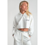 Sweat - shirt fille capuche joiagi blanc Sweat - shirt fille capuche joiagi blanc
