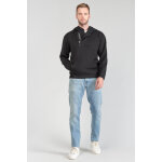 Sweat - shirt capuche provis noir