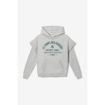 Sweat - shirt fille capuche steffygi gris en coton Sweat - shirt fille capuche steffygi gris en coton