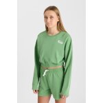 Sweat - shirt fille elpigi vert ava en coton Sweat - shirt fille elpigi vert ava en coton