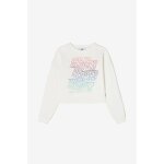 Sweat - shirt fille mikkigi blanc noor en coton Sweat - shirt fille mikkigi blanc noor en coton