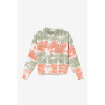 Sweat - shirt fille fulagi bleu en coton